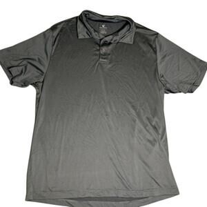Rorie Whelan Golf Polo Mens Large Gray Performance Sportswear Stretch Soft